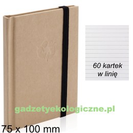 Mały notesik, 60 kartek w linię