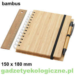 Notes, grzbiet spiralowany z bambusa