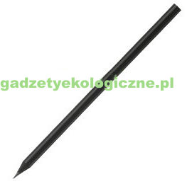  Ołówek drewniany, czarny, zatemperowany, bez gumki; zakończony na prosto